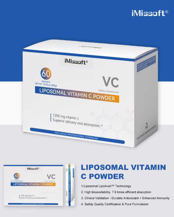 iMissoft Liposomal Vitamin C and Zinc Bisglycinate